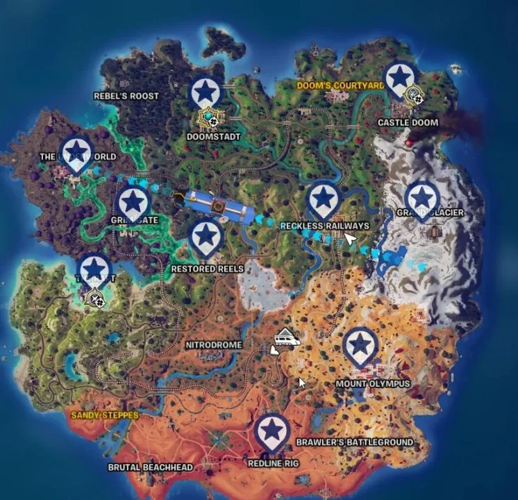 Every Birthday Cake Location in Fortnite