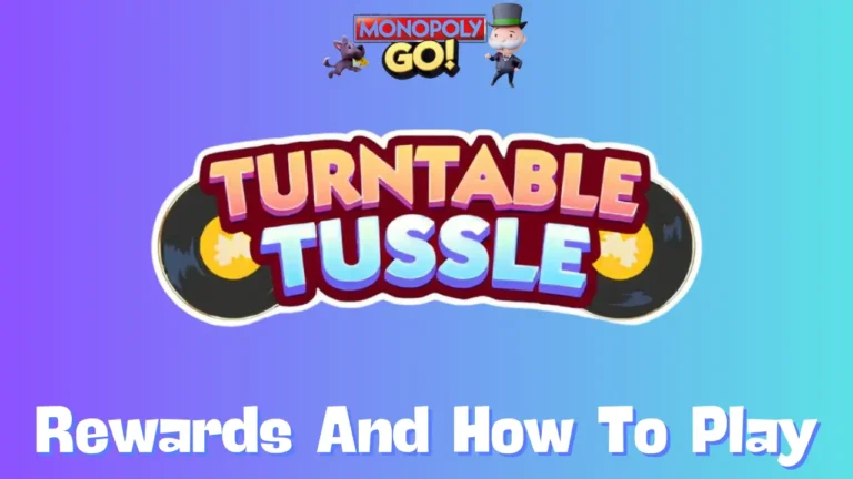 Turntable Tussle Monopoly Go