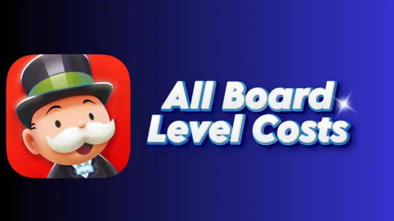 all board level costs monopoly go