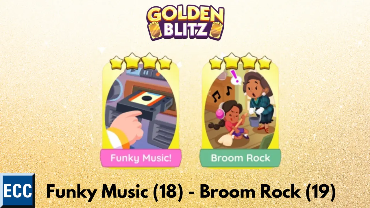 Funky Music and Broom Rock For Golden Blitz (May 14)