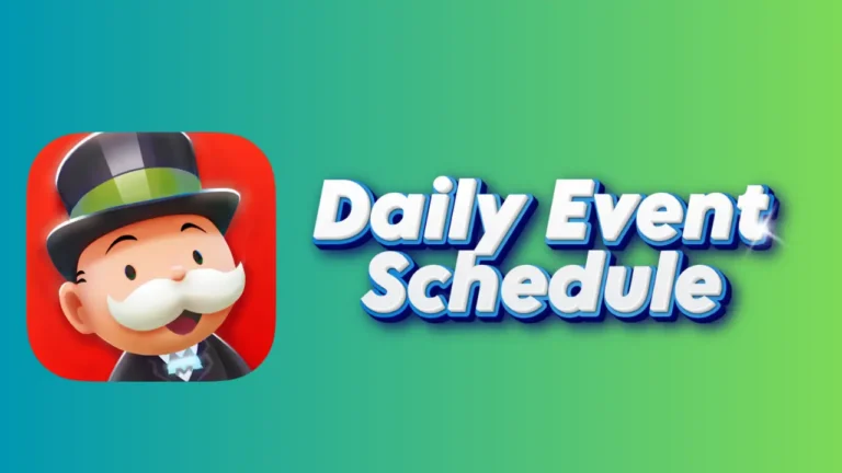 a detailed introduction about all the monopoly go events today schedule