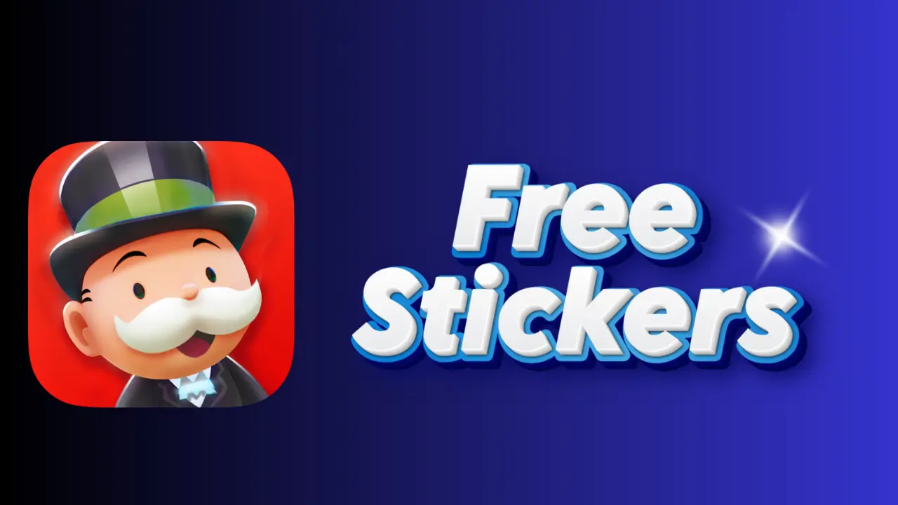 monopoly go free stickers