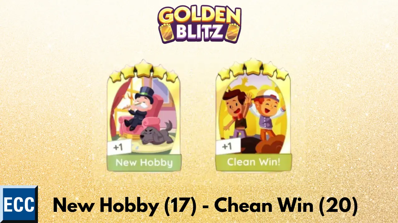 New Hobby and Clean Win For Golden Blitz (May 17)