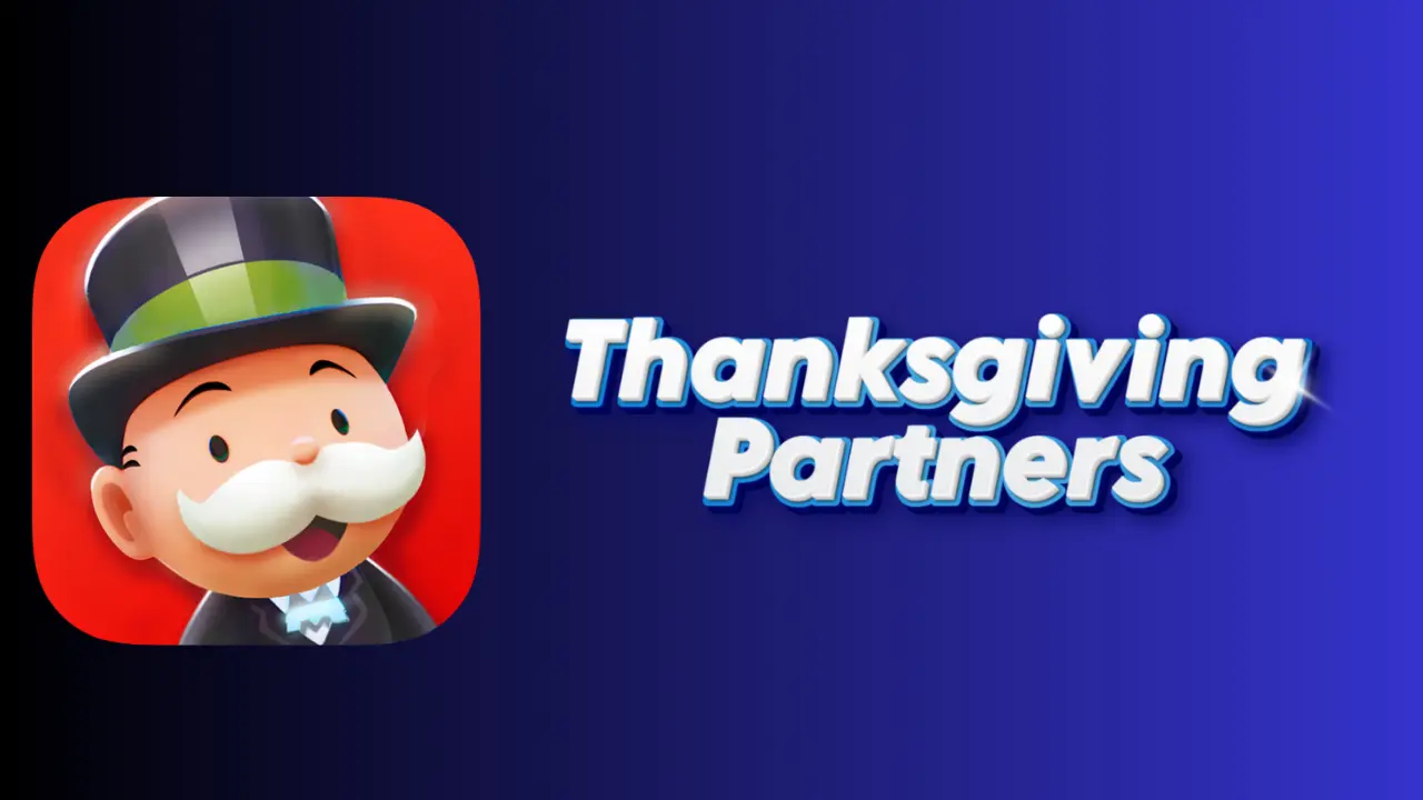 thanksgiving partners monopoly go