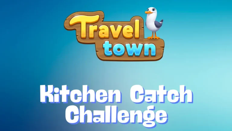 travel town kitchen catch challenge