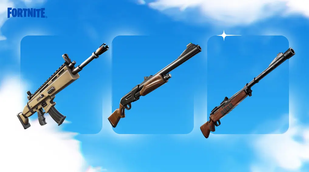 All OG Weapons In Fortnite Classic Season