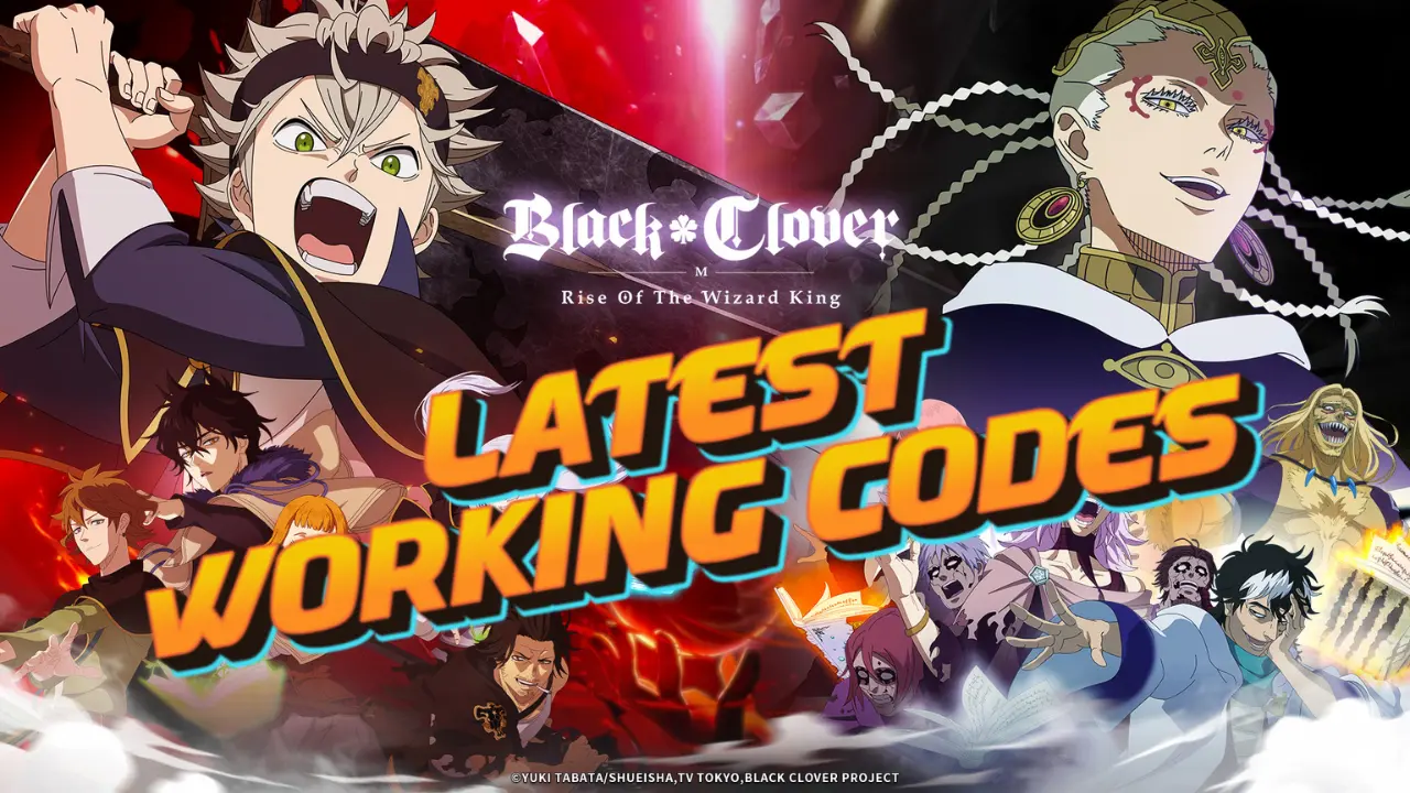 Black Clover M Codes For October 2024