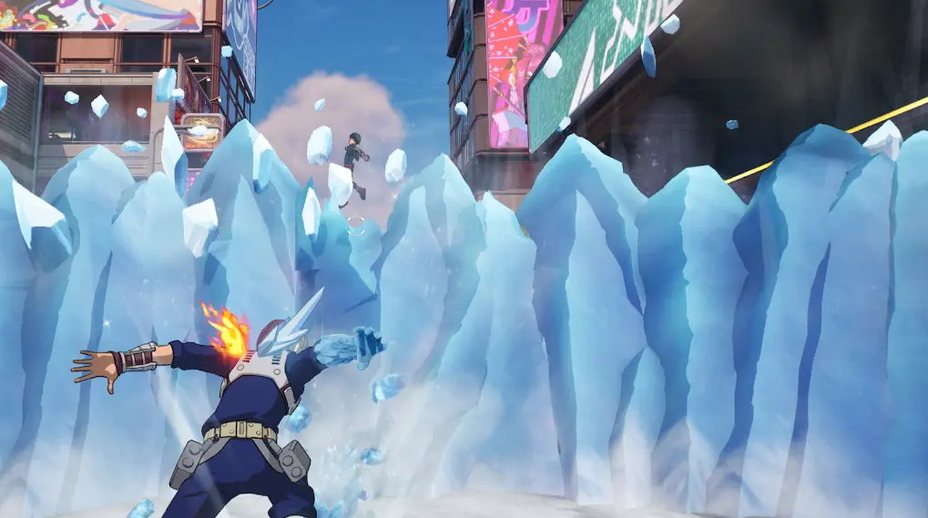 Fortnite Todoroki's Ice Wall Mythic Location