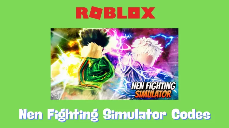 Nen Fighting Simulator Codes