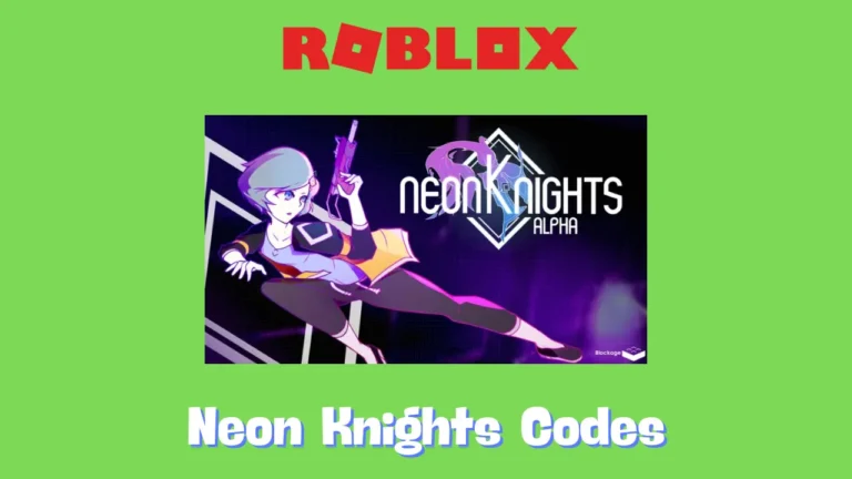 Neon Knights Codes