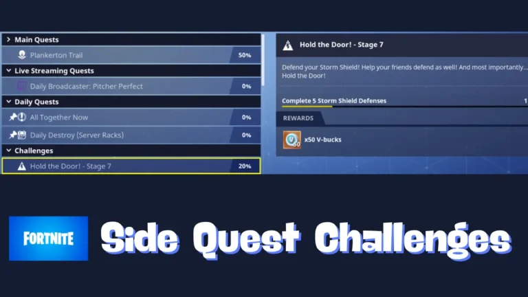 Side Quests and Challenges