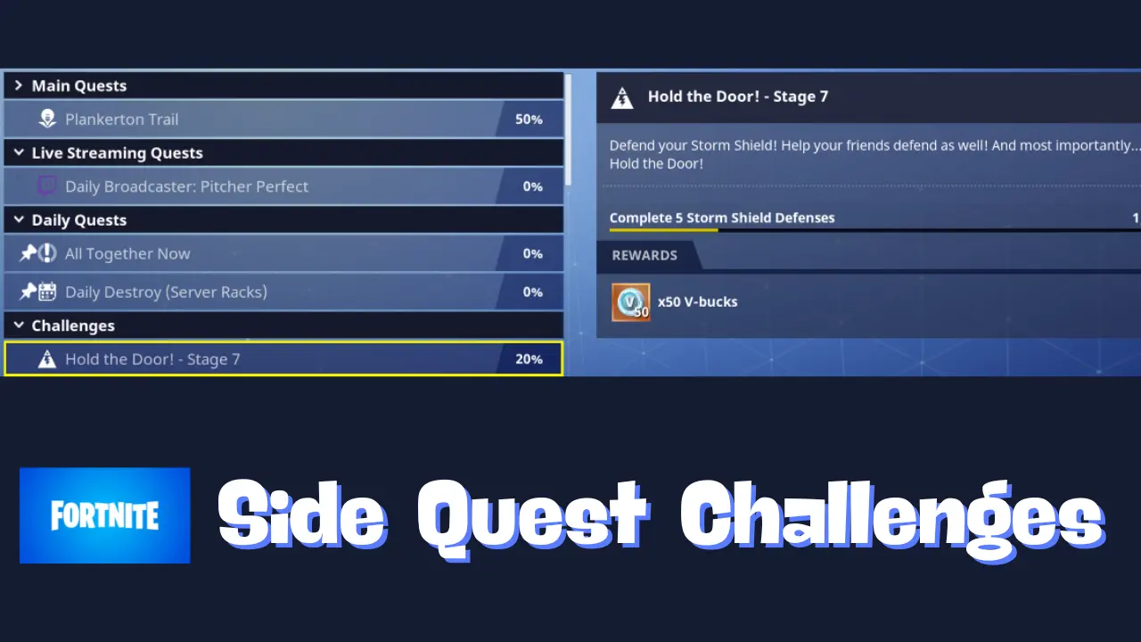 Side Quests and Challenges