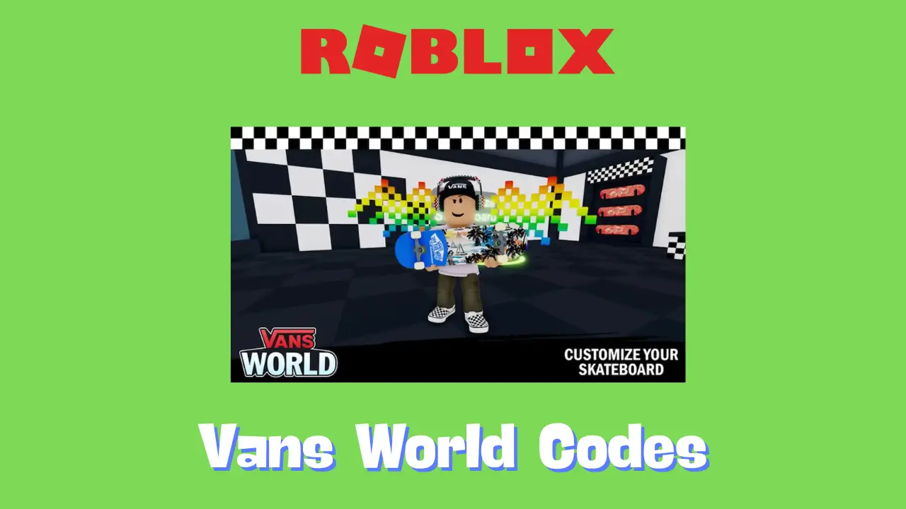 Vans World Codes