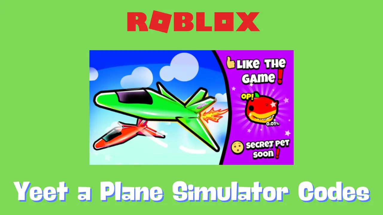 Yeet a Plane Simulator Codes