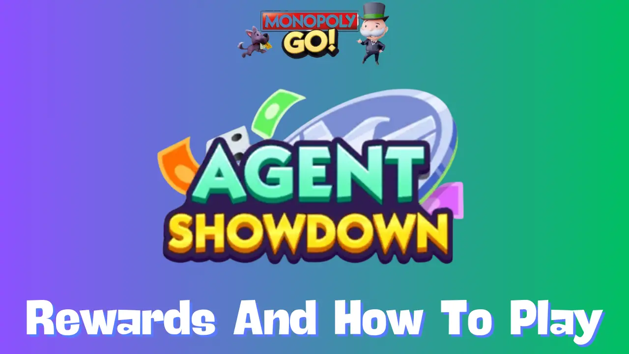 agent showdown monopoly go rewards and milestones