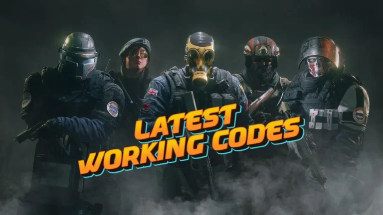 rainbow six seige codes