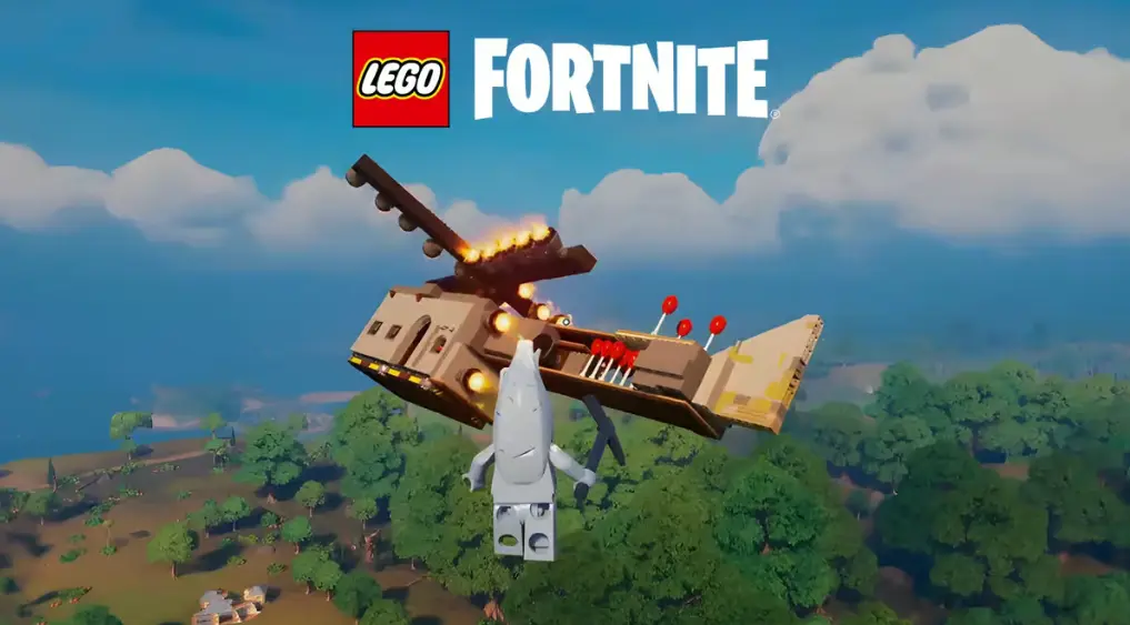 How To Build a Fully Functional Plane in LEGO Fortnite