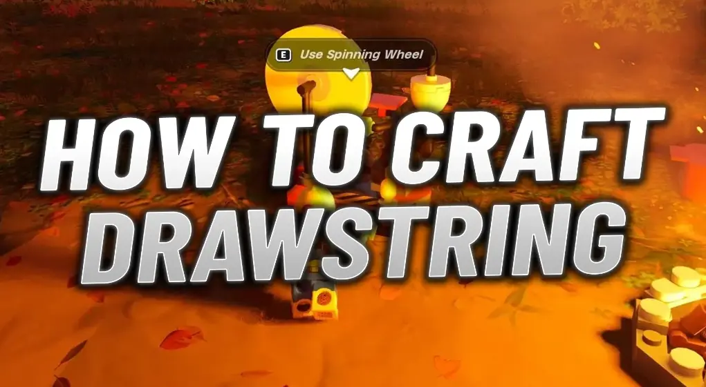 How To Craft Drawstring in LEGO Fortnite