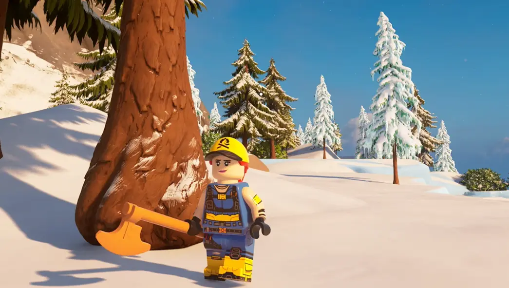 How To Get Frostpine & Craft Frostpine Rod in LEGO Fortnite