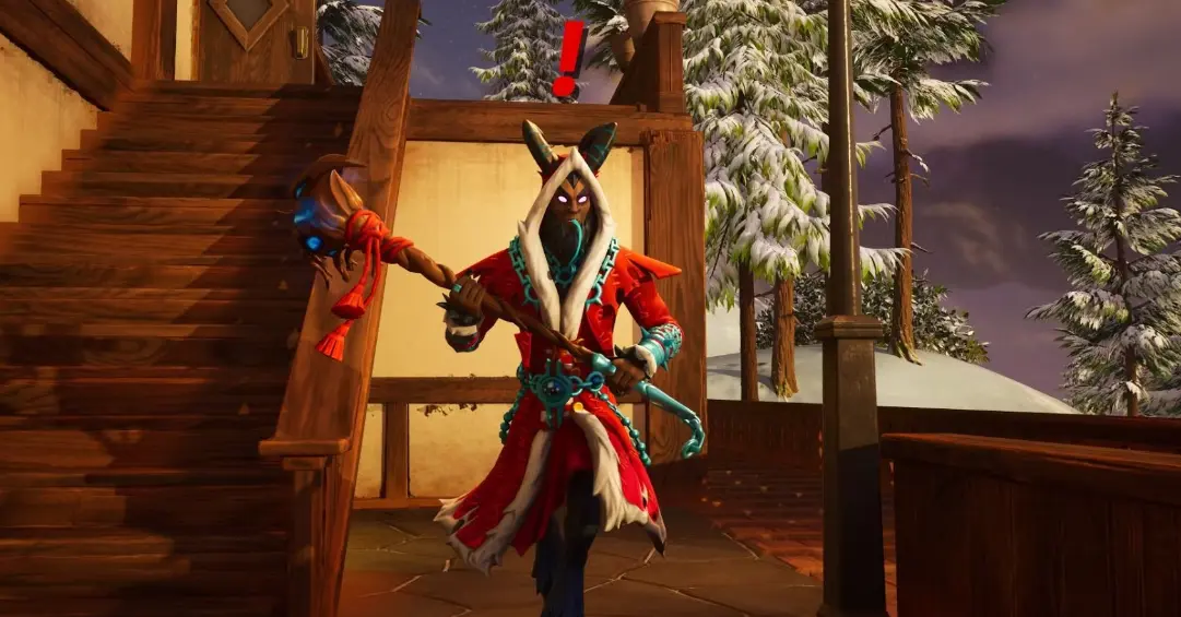 How to Find Krampus in Fortnite