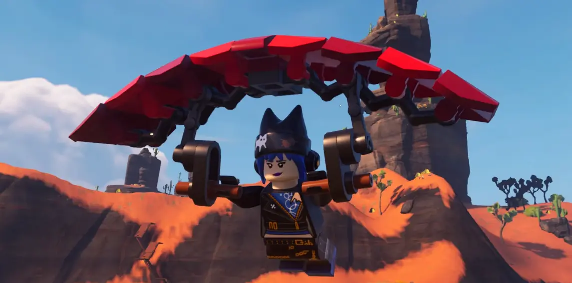 How to Get a Grappler and Glider in LEGO Fortnite