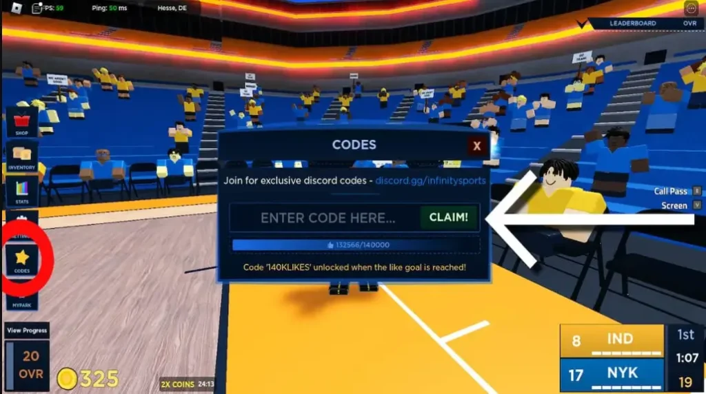 Basketball Legends Codes (November 2024) ECC