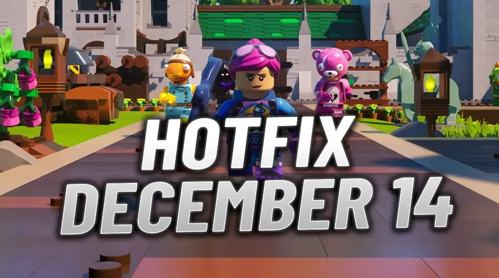 LEGO Fortnite Hotfix