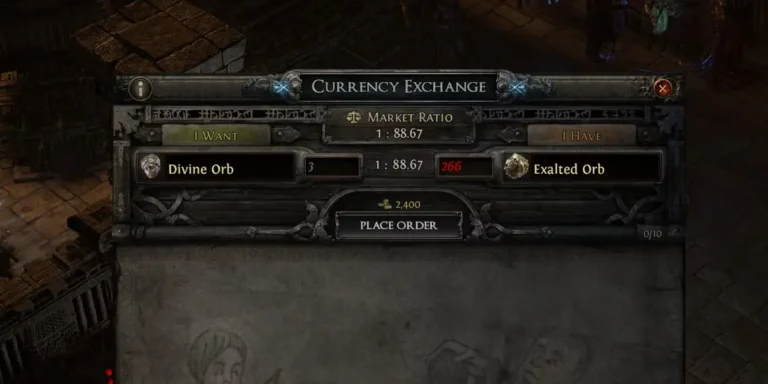 How To Find Out Current Path of Exile 2 Currency Exchange Rates