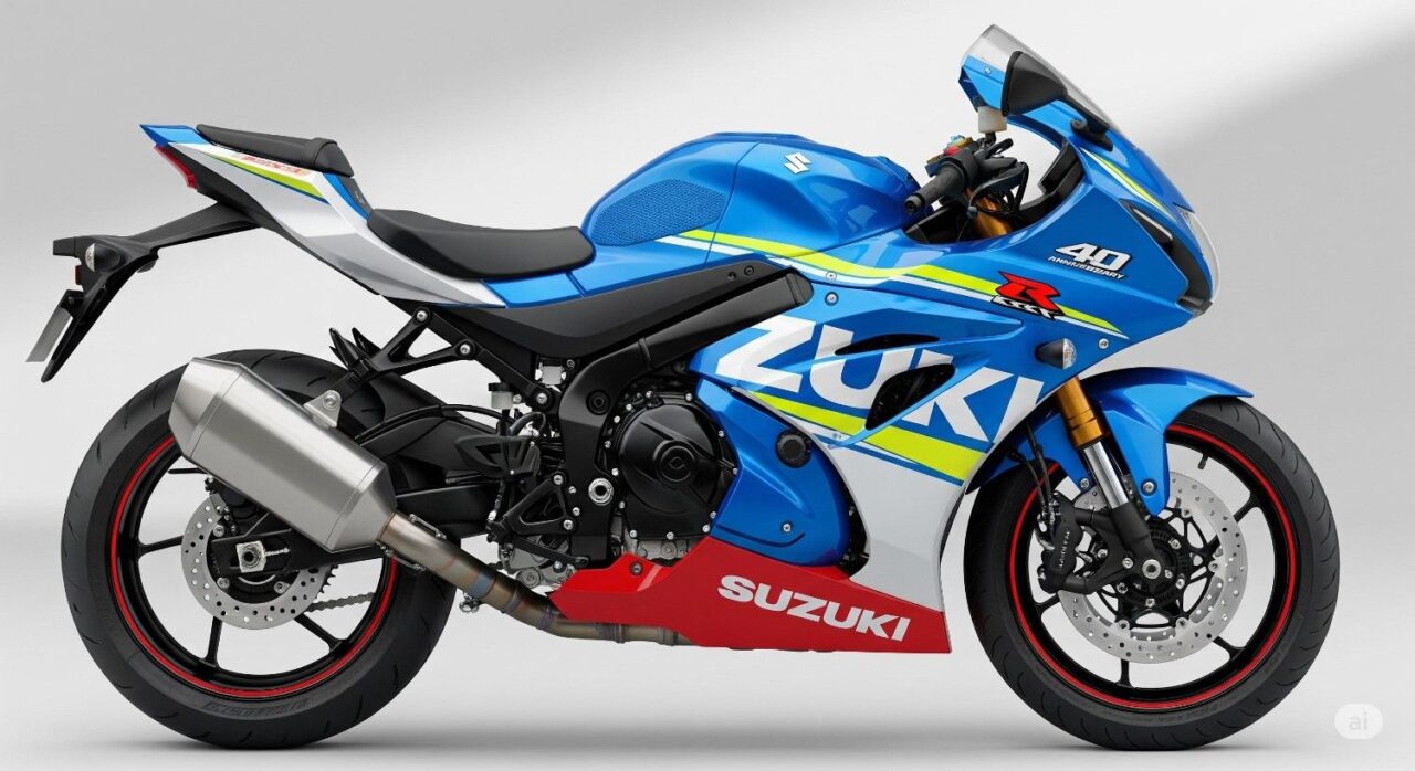 Suzuki GSX-R1000 2025 40th Anniversary – Legendary Supersport Revival with Blazing 200+ HP Power, MotoGP Aero Magic & Next-Gen Electronics That'll Thrill Every Corner, Reserve Your Iconic Ride Now!