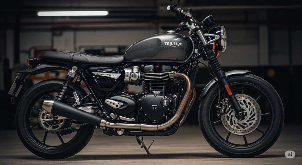 Triumph Speed Twin 900 Stealth Edition – Retro Cool Cruiser Redefines Style from £8,995, Pre-Order Your Iconic Ride Now!
