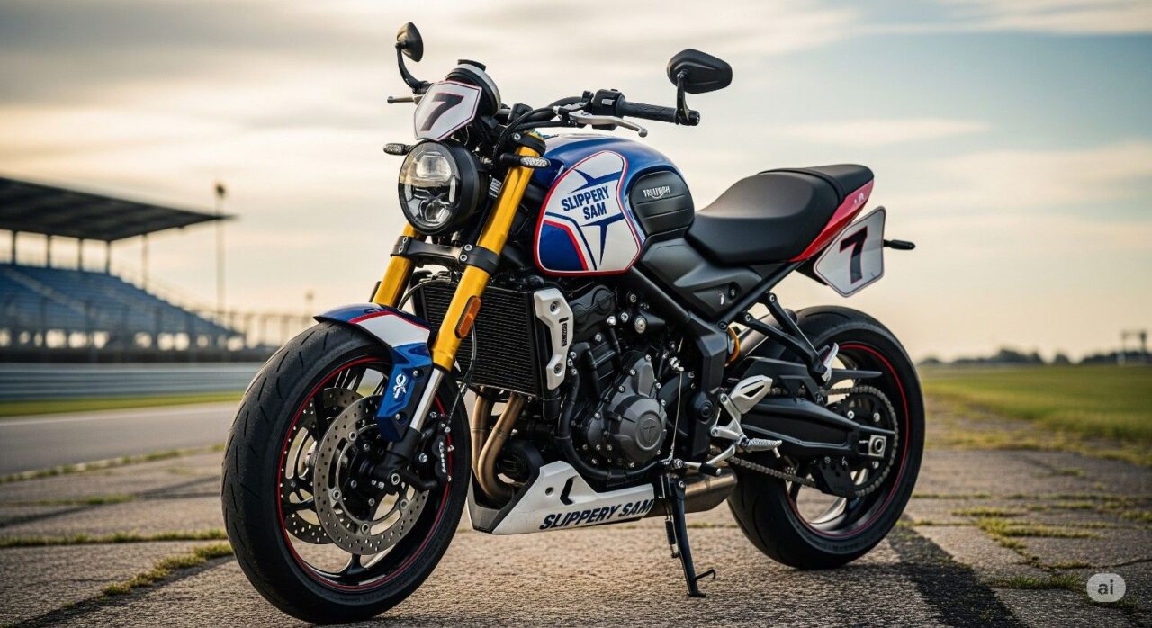 Triumph Trident 660 Slippery Sam Edition – Iconic Retro Rocket from £8,995, Snag Your Limited Edition Now!