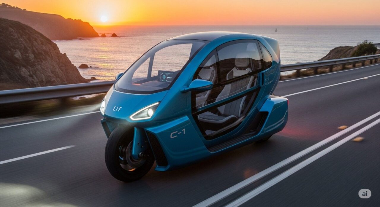 Lit Motors C-1 2025 – Mind-Blowing Self-Balancing Electric Marvel with Car Comfort, Blazing Speed & Epic Range That Feels Like the Future on Wheels, Preorder Your Game-Changer Now!