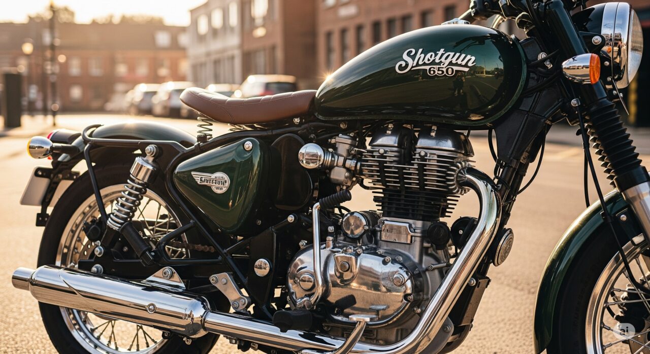 Royal Enfield Shotgun 650 Retro Cool, Modern Power, and Unbeatable Style – Reserve Your Ride Today!