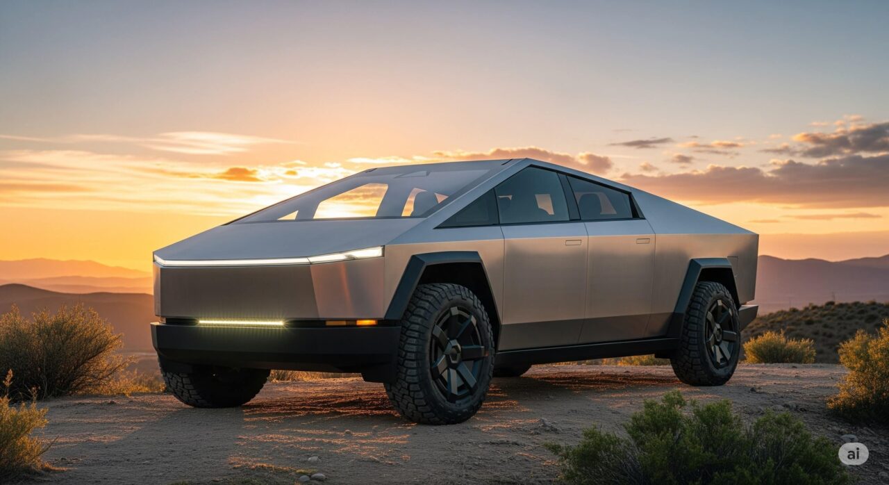 Tesla Cybertruck – Futuristic Power from $79,990, Book Now!