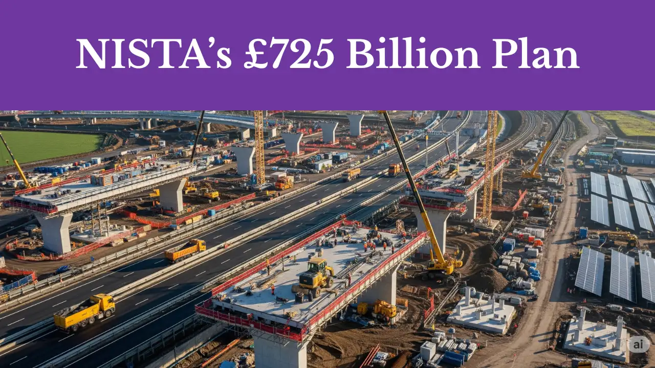 UK £725 billion infrastructure reform plan (NISTA 2025–2035)